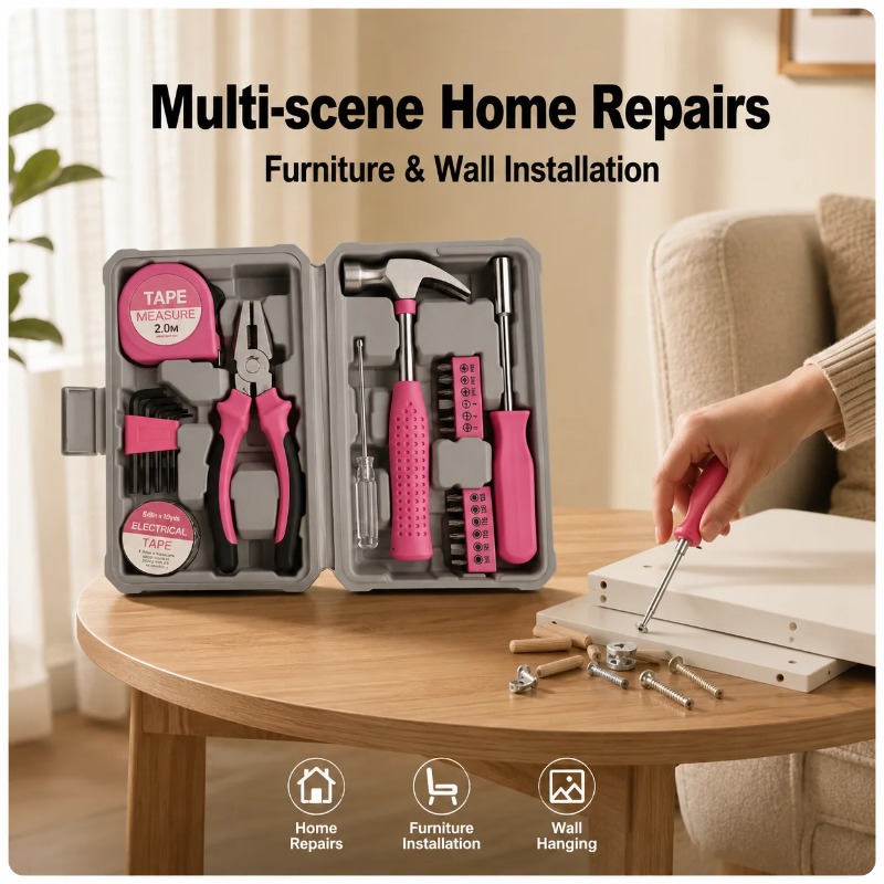 Power Tools Catalogue - 24pc Pink Tool Kit for Women