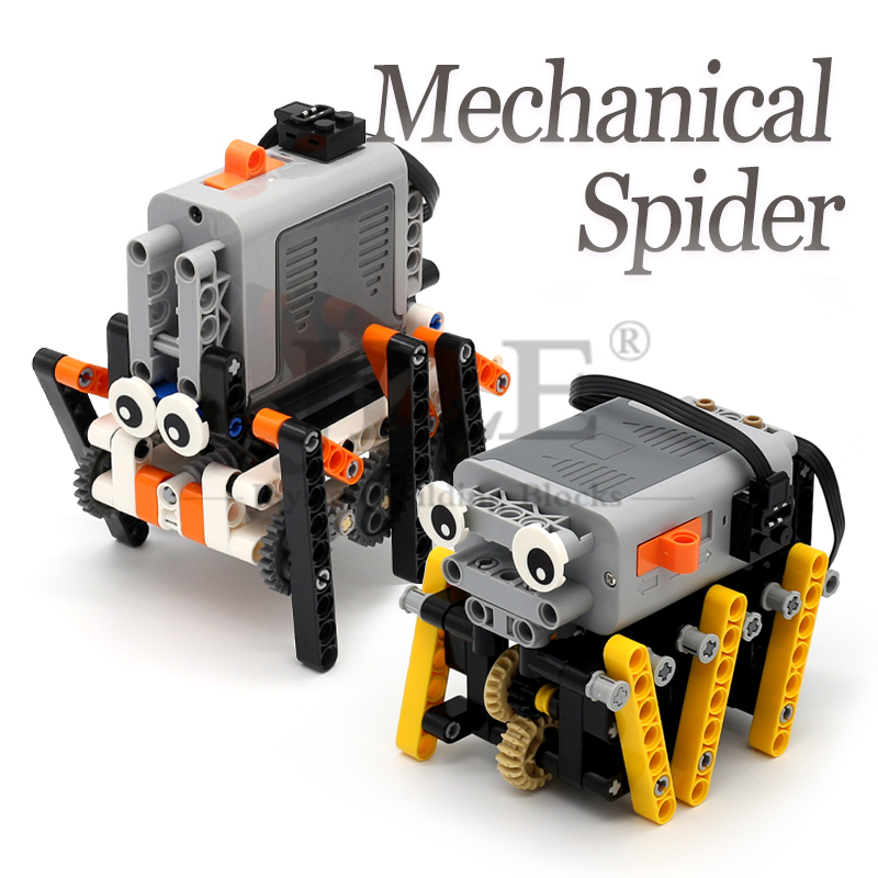 Power Tools Lego - Moc Technical Mechanical Spider Building Block