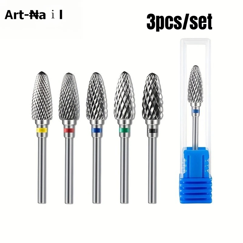 Power Tools Brand - 3pcs Tungsten Carbide Nail Drill Bits