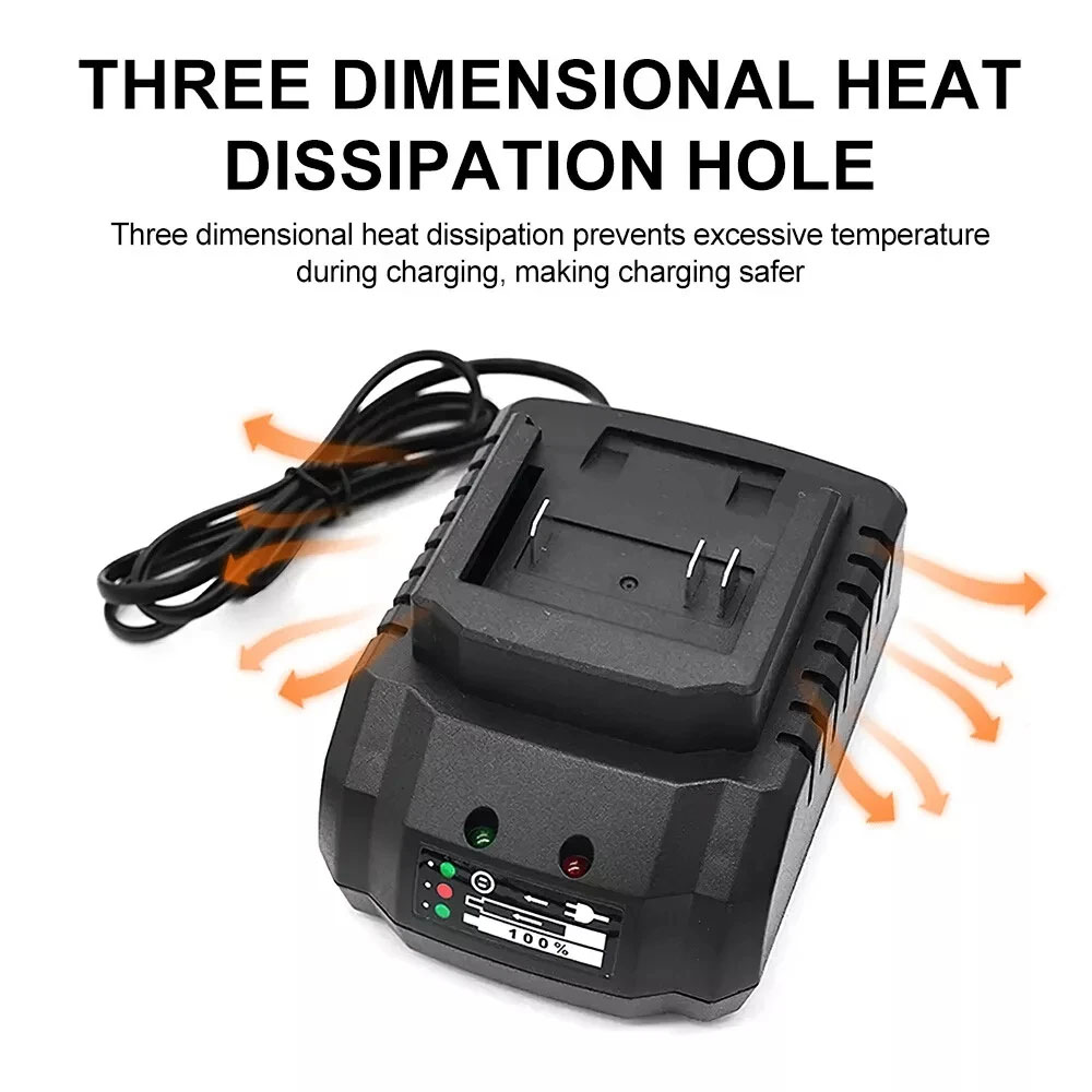 Li-ion Battery Charger 18V 21V - đánh giá và giá Power Tools Excel