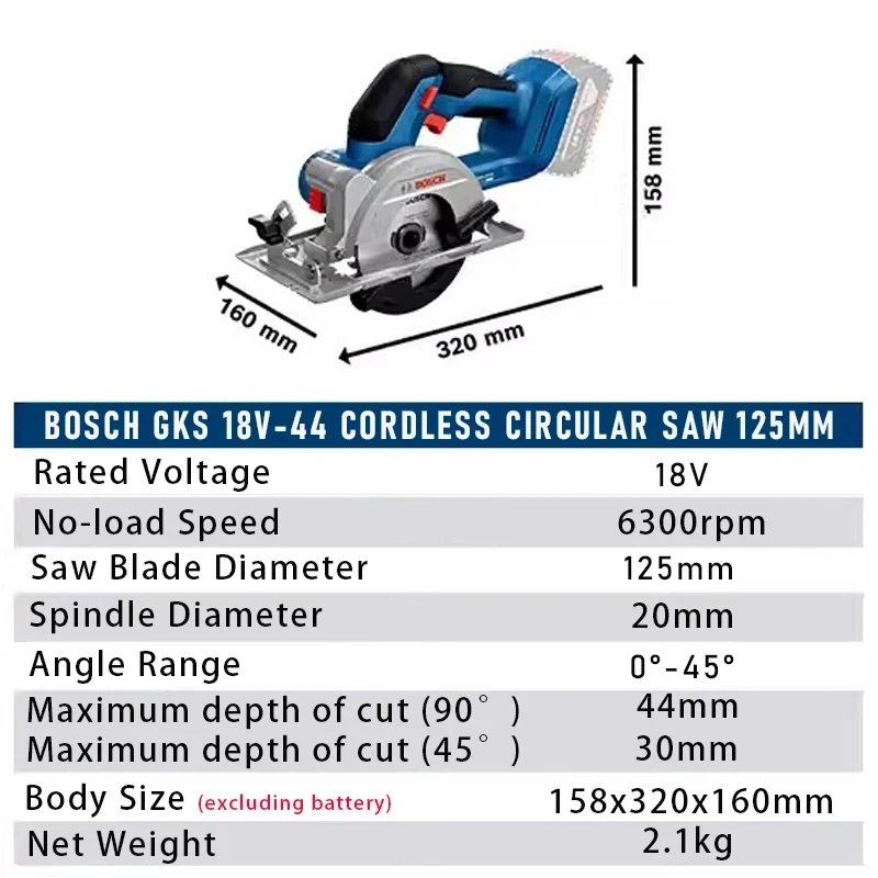 Bosch Cordless Circular Saw GK - đánh giá và giá Power Tools Woodworking