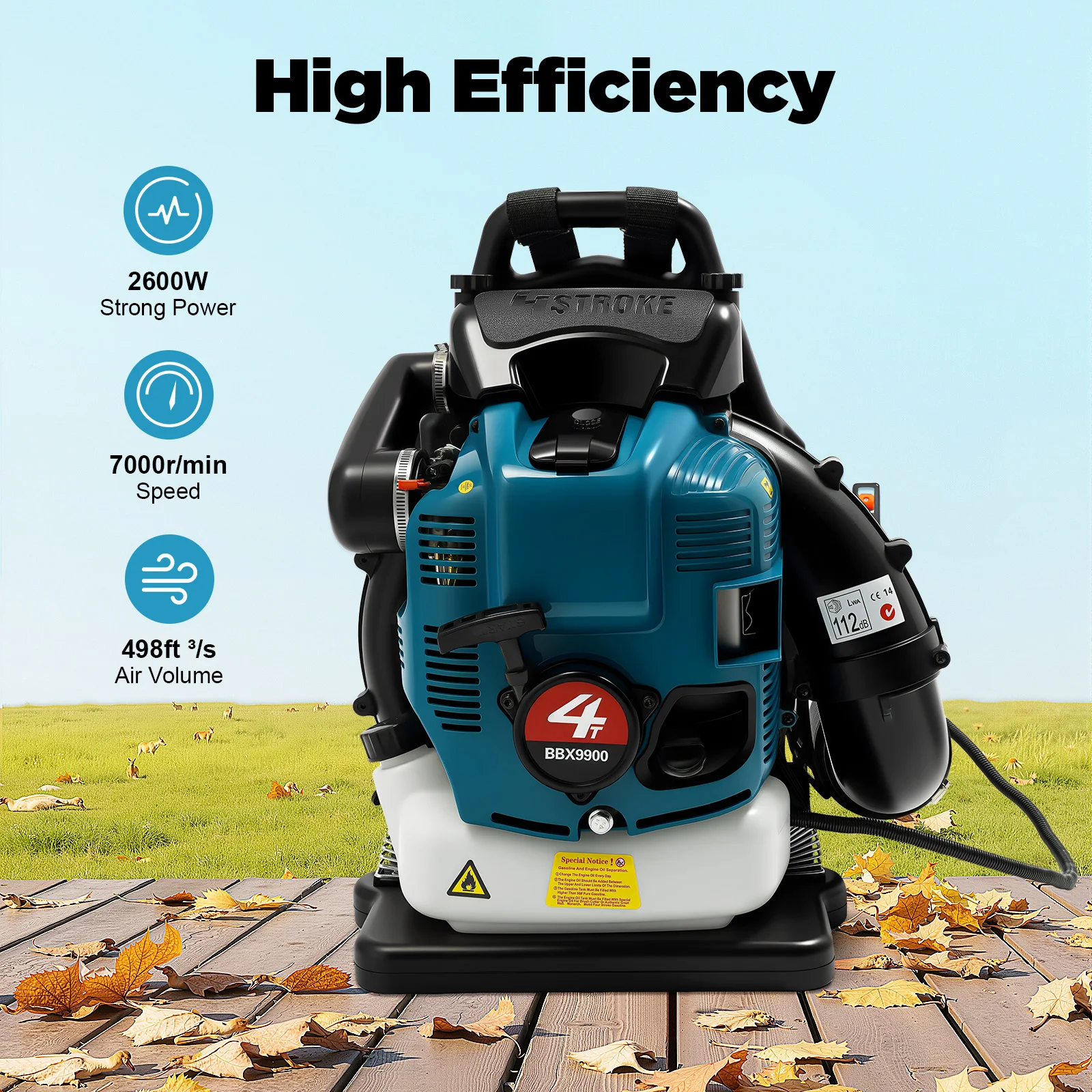 Petrol Backpack Leaf Blower 75 - đánh giá và giá Power Tools Yard