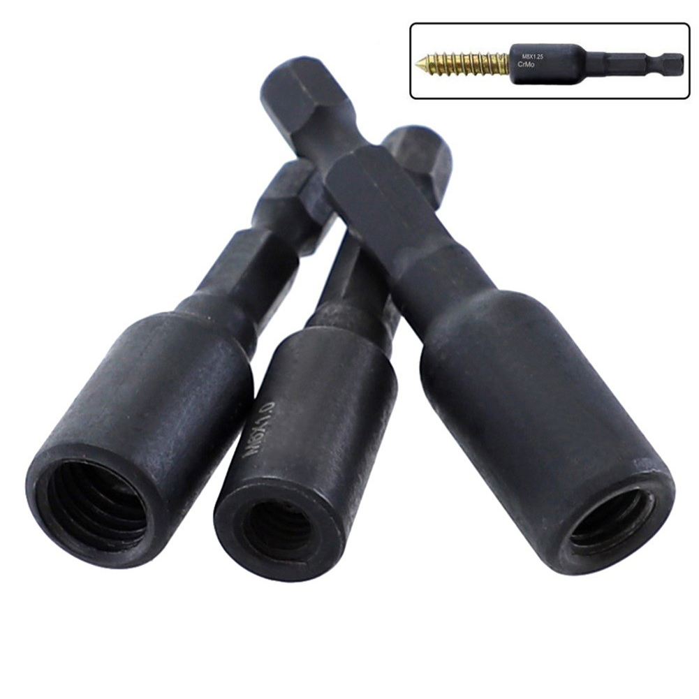 3Pcs Socket Adapter M6/M8/M10  - đánh giá và giá Power Tools Excel