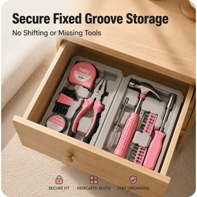 24pc Pink Tool Kit for Women H - đánh giá và giá Power Tools Catalogue