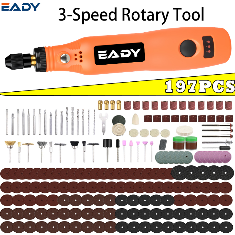USB Cordless Rotary Tool Kit – - đánh giá và giá Power Tools Woodworking