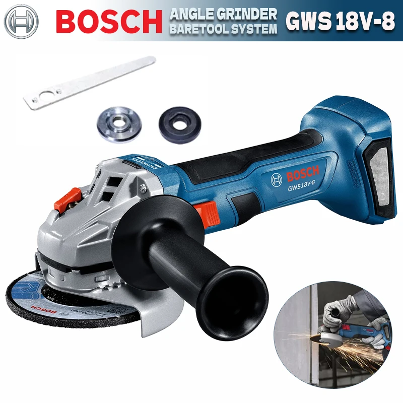 BOSCH GWS 18V-8 Cordless Angle - đánh giá và giá Power Tools Grinder