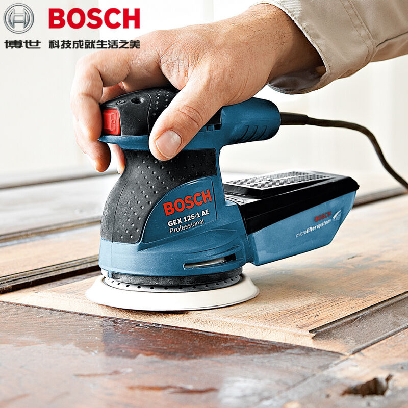 BOSCH GEX 125-1AE 220V Random  - đánh giá và giá Power Tools Grinder