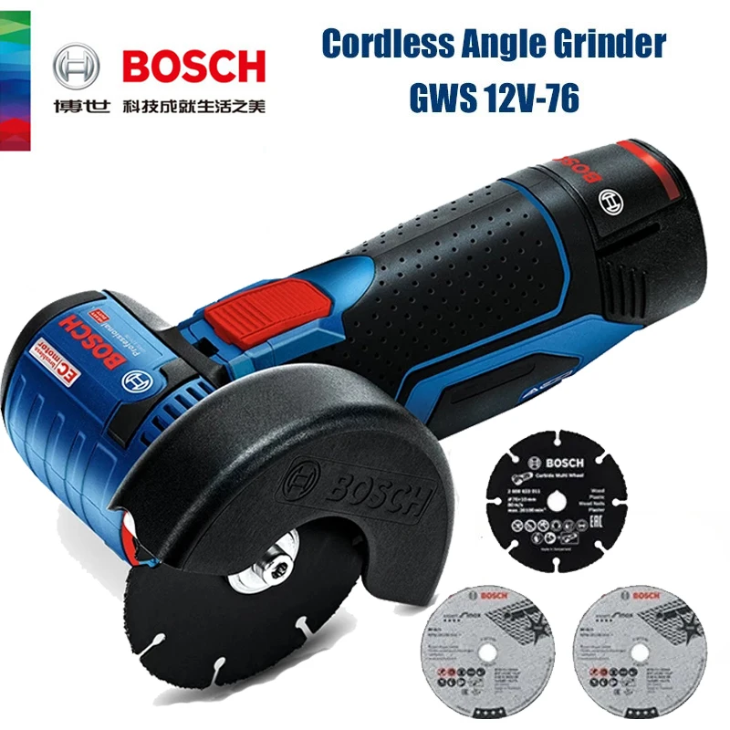 Bosch  GWS 12V-76 Professional - đánh giá và giá Power Tools Grinder