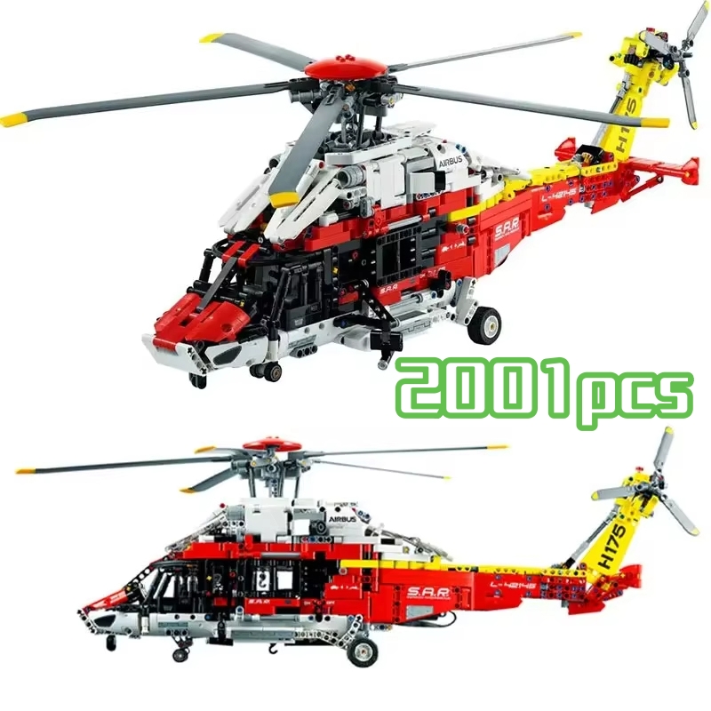2001PCS Technical Rescue Helic - đánh giá và giá Power Tools Lego