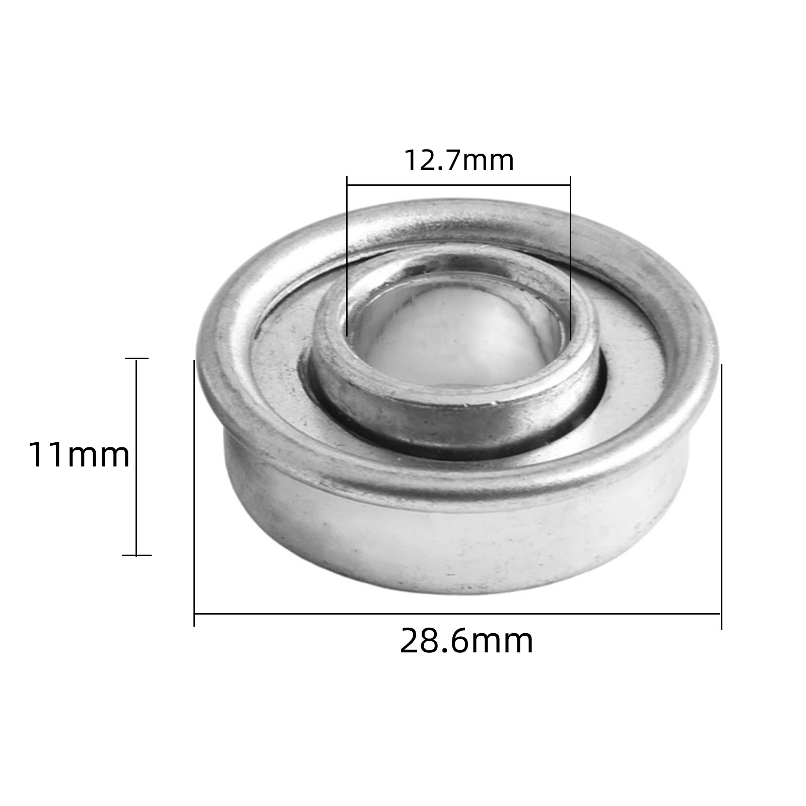 8Pcs Wheel Bearings 12.7x28.6x - đánh giá và giá Power Tools Yard