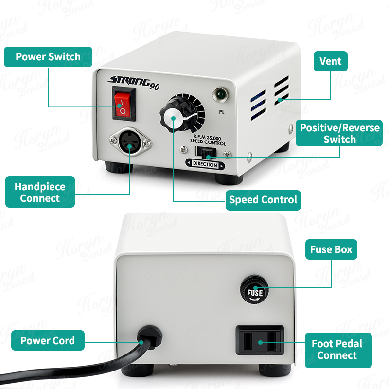 65W Strong 90 Micromotor 102L/ - đánh giá và giá Power Tools Brand